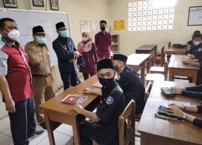 wakil walikota ke SMK Putra Bangsa