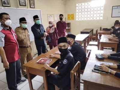 wakil walikota ke SMK Putra Bangsa