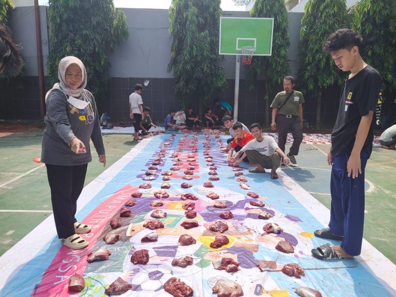 lembaga Nasa dan SMK Putra Bangsa Idul Adha 6