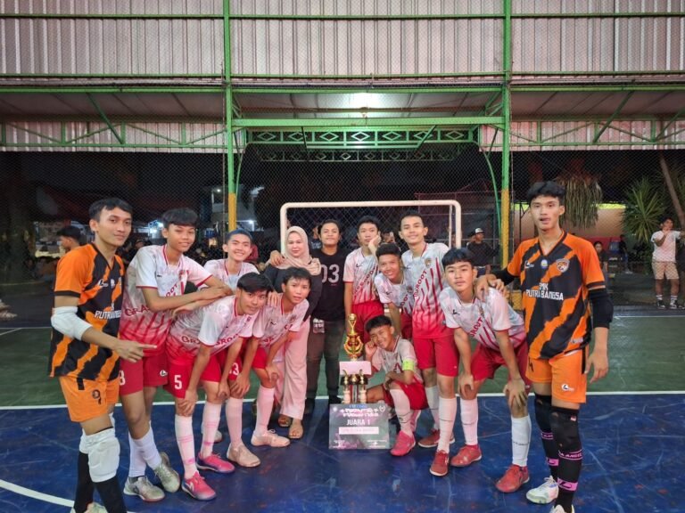 tim Futsal SMK Putra Bangsa Juara lagi