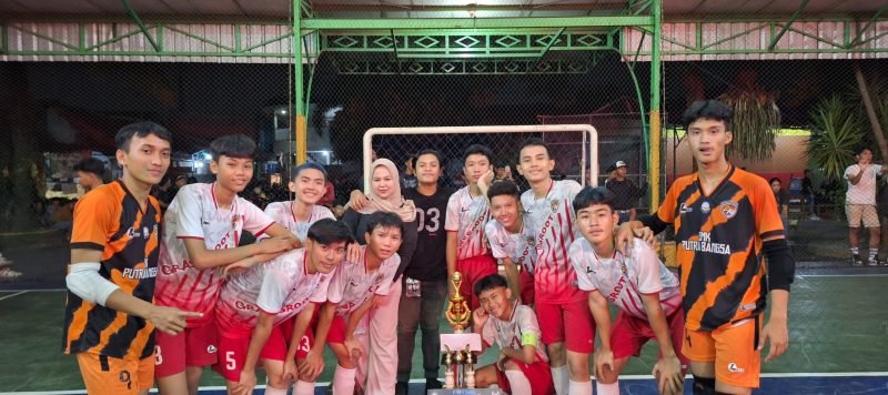 tim Futsal SMK Putra Bangsa Juara lagi