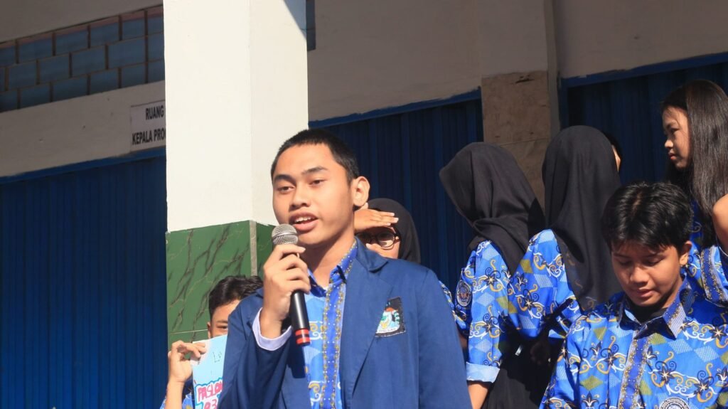calon ketua OSIS SMK Putra Bangsa 3