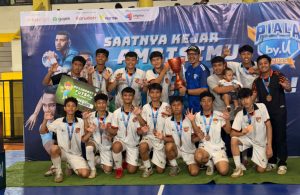 SMK Putra Bangsa Depok juara futsal